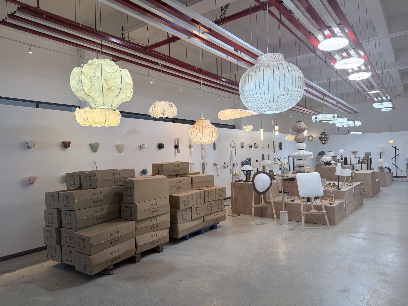 渥古灯饰 展厅陈列实拍