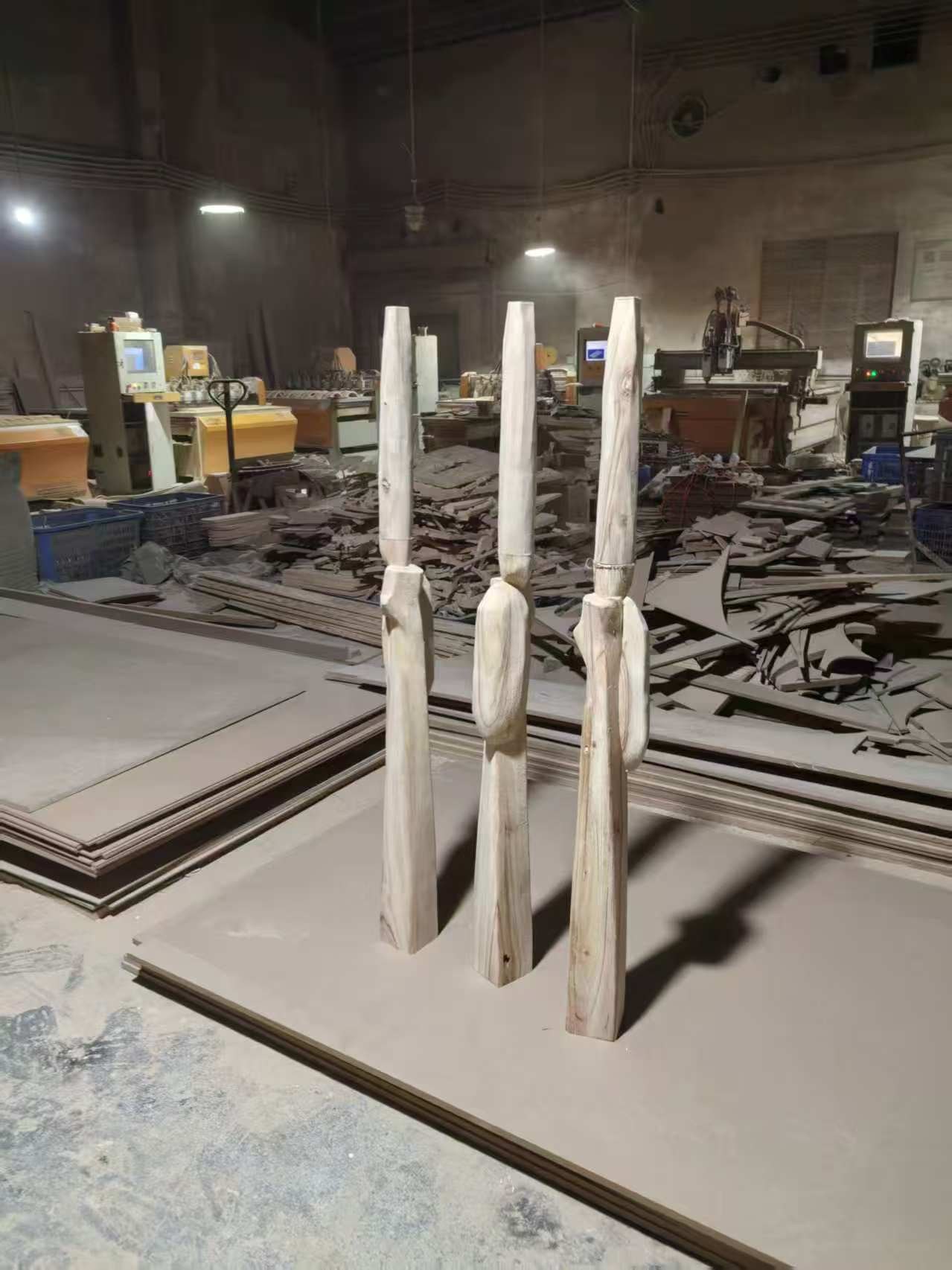木材开料工艺场景示意