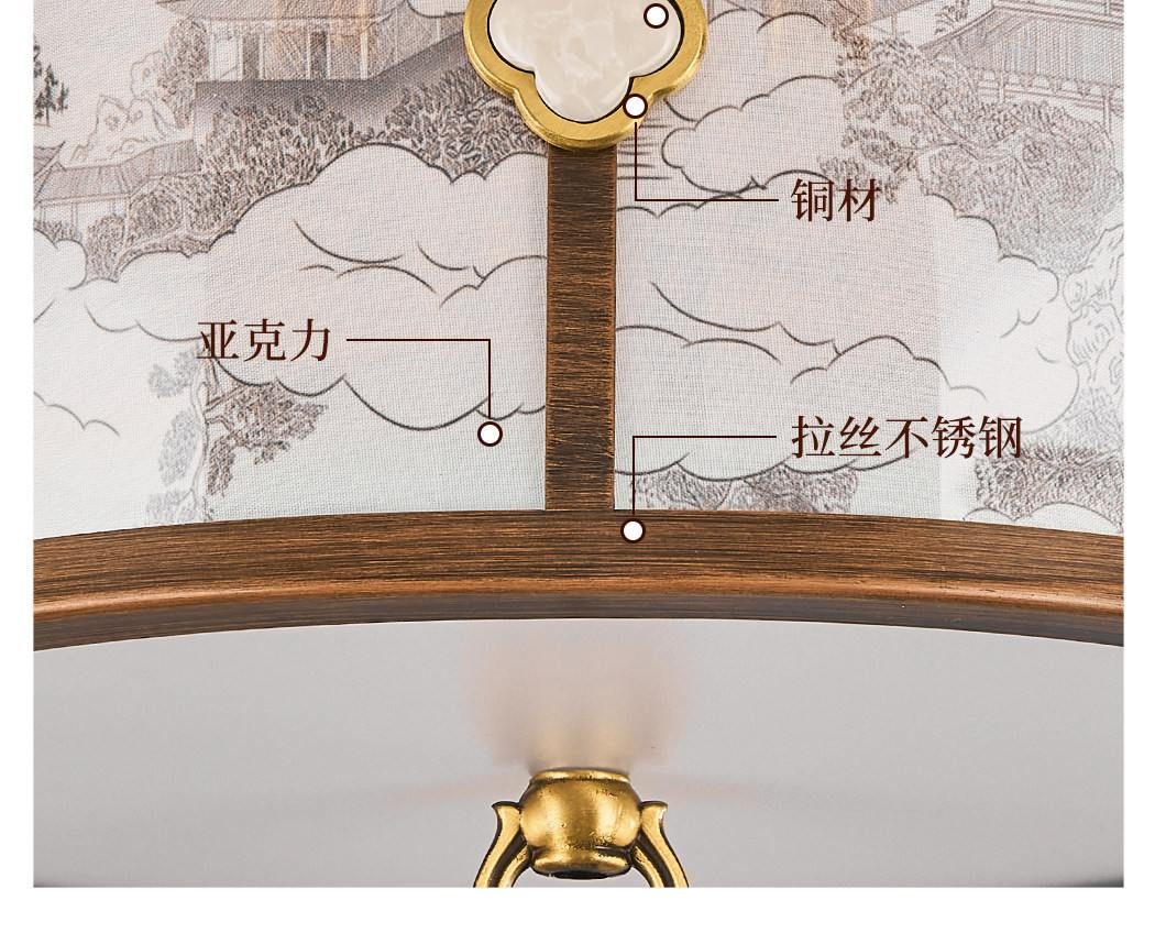 【宫阙】吊灯 详情图
