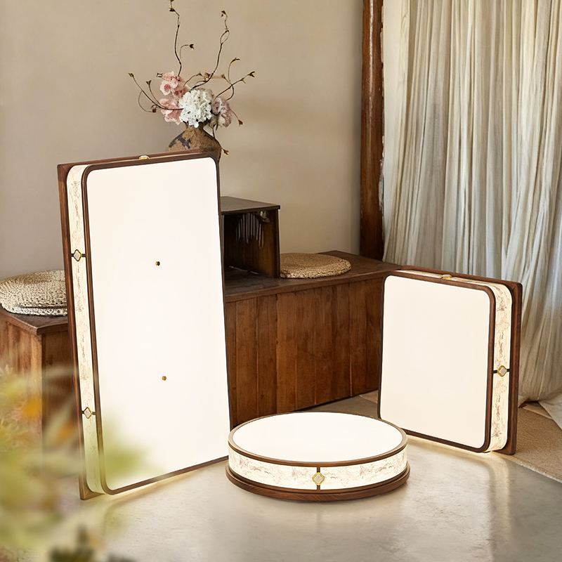 【宫阙】圆吸顶 产品实拍图2（渥古 VOGUE LIGHTING 新中式灯具）