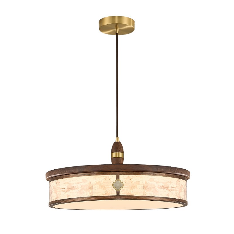 【宫阙】圆小吊 产品实拍图4（渥古 VOGUE LIGHTING 新中式灯具）