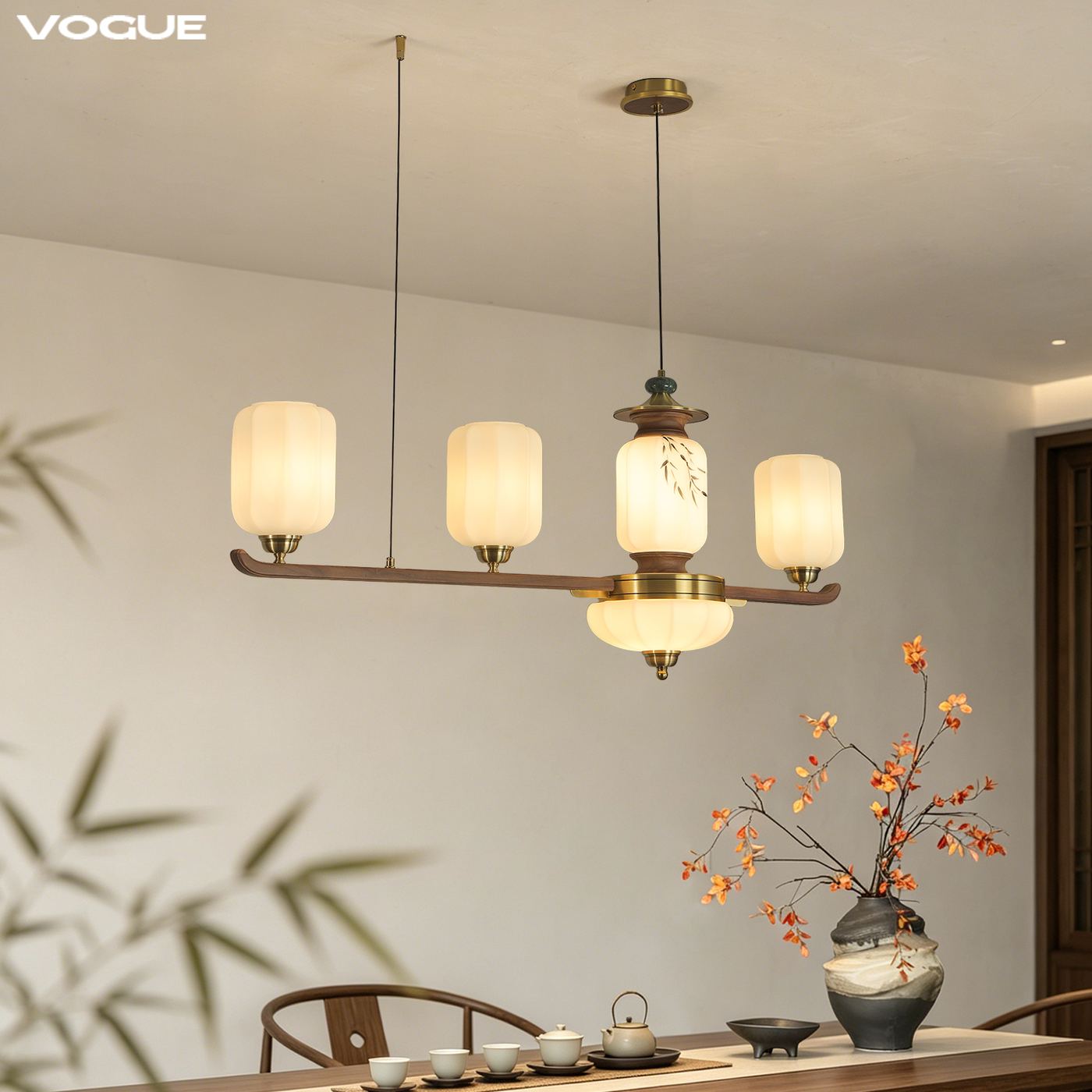 篁韵 产品实拍图3（渥古 VOGUE LIGHTING 新中式灯具）