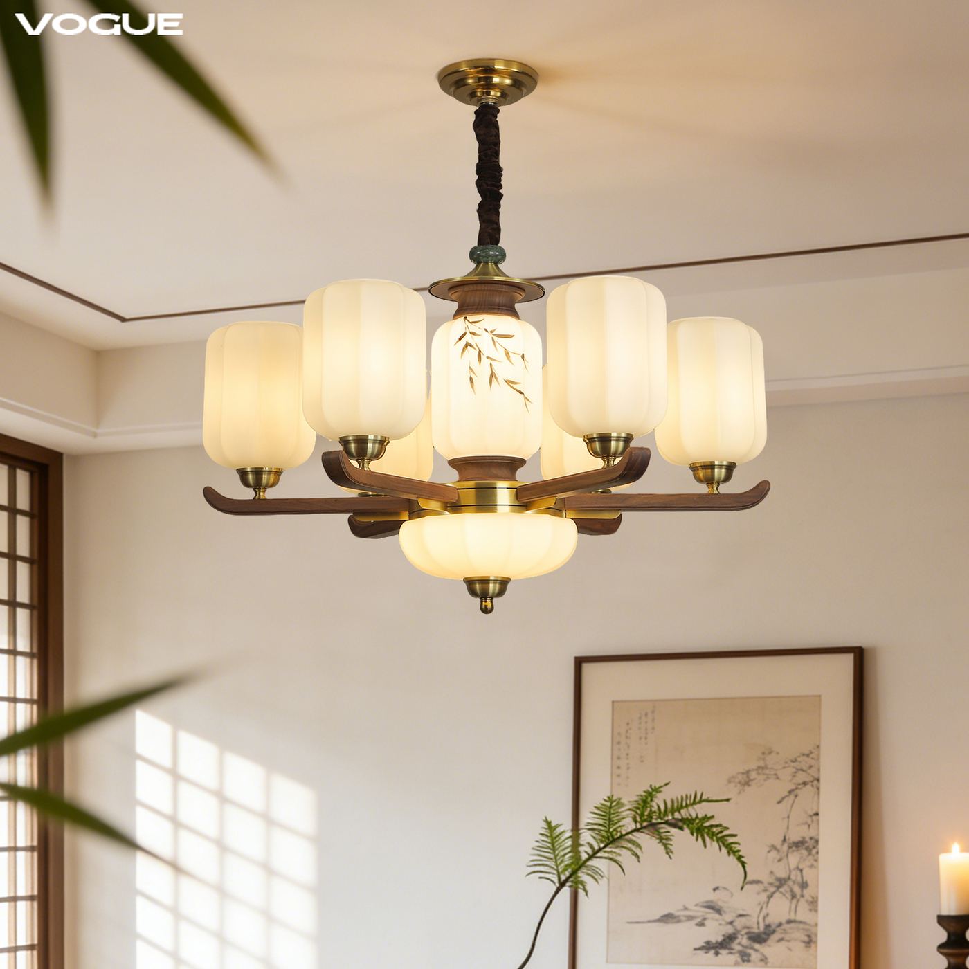 篁韵 产品实拍图5（渥古 VOGUE LIGHTING 新中式灯具）