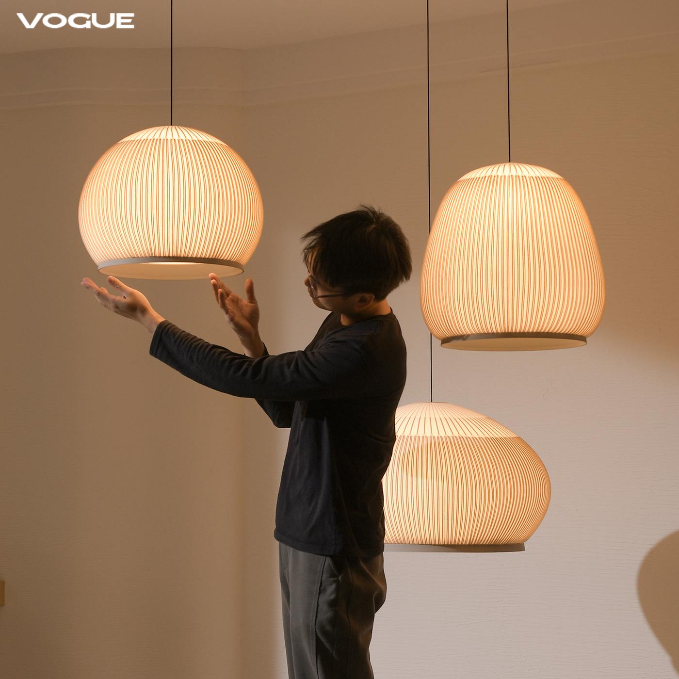 绫罗 产品实拍图2（渥古 VOGUE LIGHTING 新中式灯具）