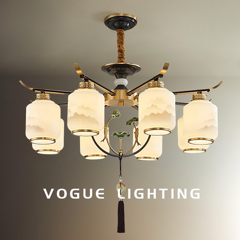 苏荷（渥古 VOGUE LIGHTING 新中式宋式灯具实景图）