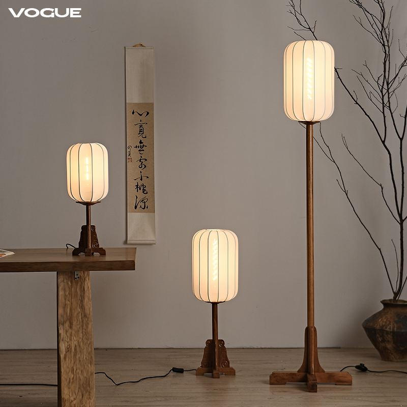 草花梨台灯 产品实拍图2（渥古 VOGUE LIGHTING 新中式灯具）