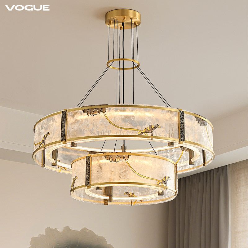 莲映 产品实拍图2（渥古 VOGUE LIGHTING 新中式灯具）