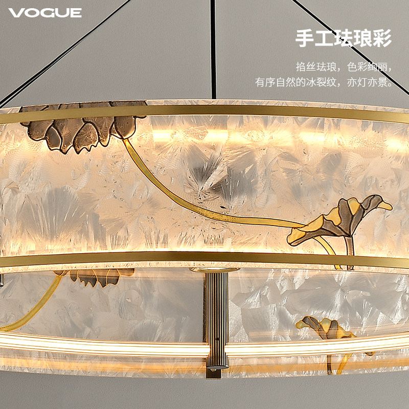 莲映 产品实拍图4（渥古 VOGUE LIGHTING 新中式灯具）
