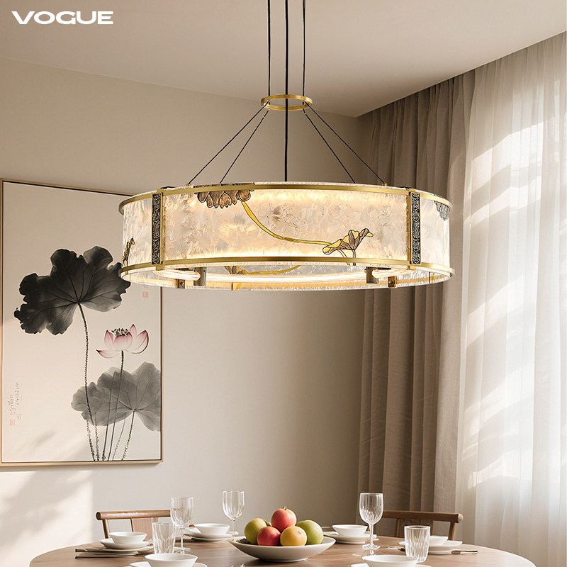 莲映 产品实拍图5（渥古 VOGUE LIGHTING 新中式灯具）