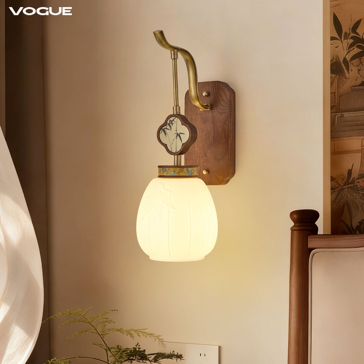 锦绣 产品实拍图2（渥古 VOGUE LIGHTING 新中式灯具）