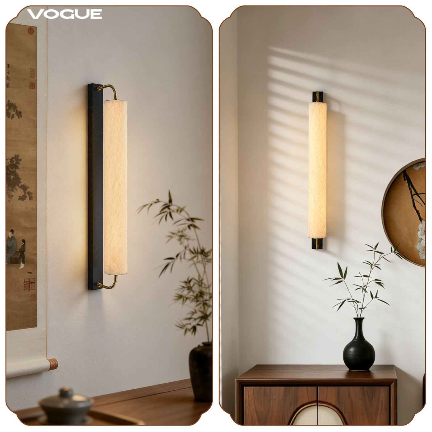 云丝-壁灯 产品实拍图2（渥古 VOGUE LIGHTING 新中式灯具）