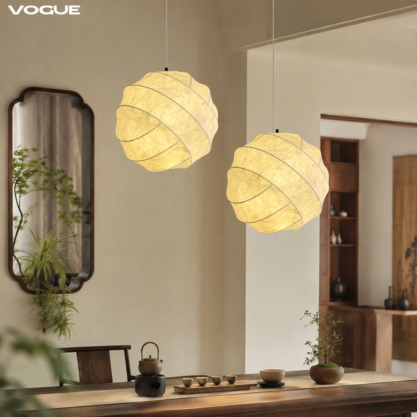 仙霓 产品实拍图2（渥古 VOGUE LIGHTING 新中式灯具）