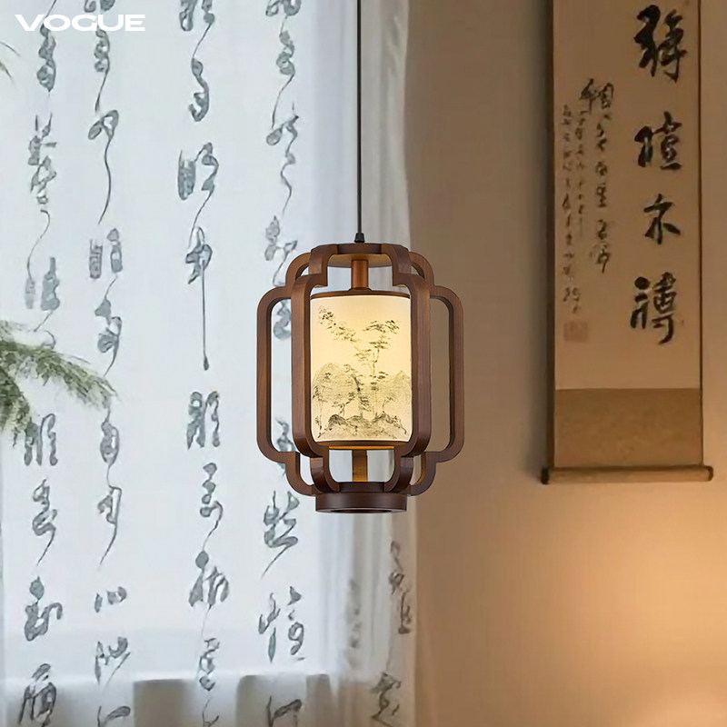 山棂 产品实拍图2（渥古 VOGUE LIGHTING 新中式灯具）