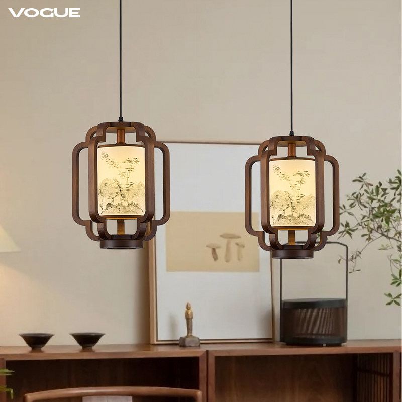 山棂 产品实拍图5（渥古 VOGUE LIGHTING 新中式灯具）