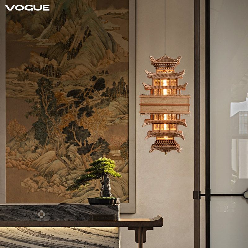楼兰 产品实拍图2（渥古 VOGUE LIGHTING 新中式灯具）