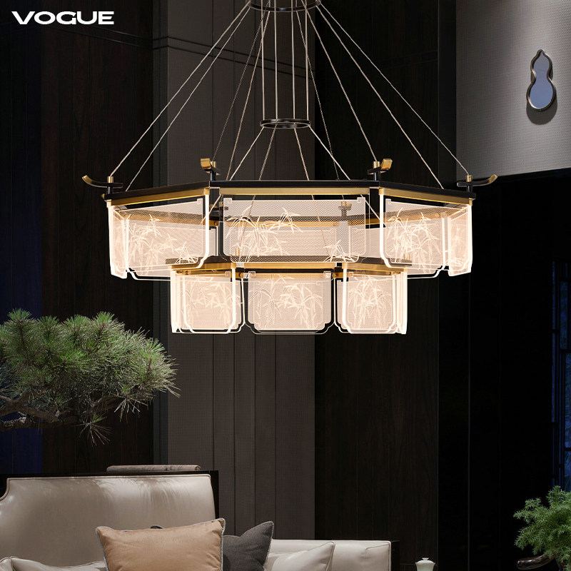 锦箨 产品实拍图4（渥古 VOGUE LIGHTING 新中式灯具）