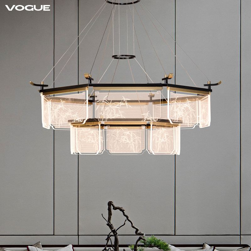 锦箨 产品实拍图5（渥古 VOGUE LIGHTING 新中式灯具）