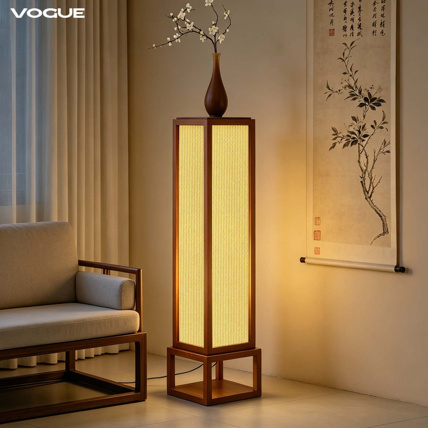 闲庭 产品实拍图5（渥古 VOGUE LIGHTING 新中式灯具）