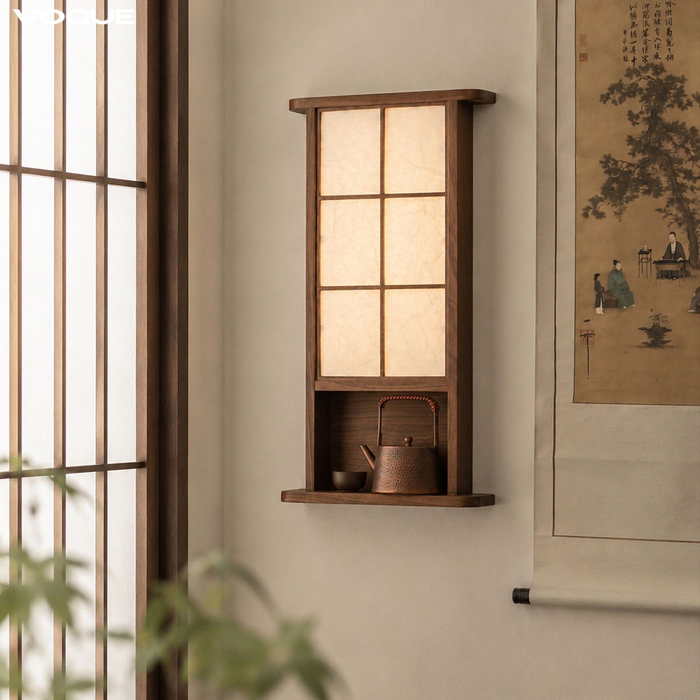 雪见 产品实拍图3（渥古 VOGUE LIGHTING 新中式灯具）