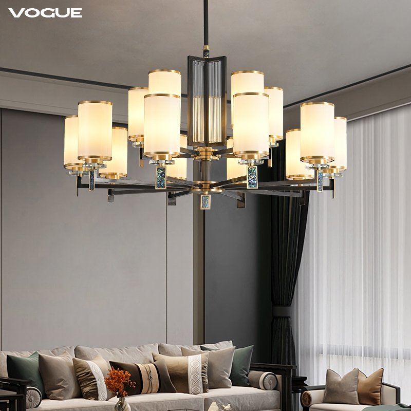 霁蓝 产品实拍图2（渥古 VOGUE LIGHTING 新中式灯具）
