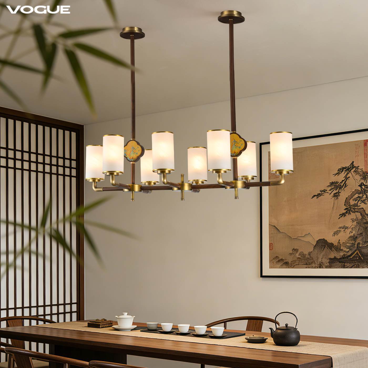 千岫 产品实拍图3（渥古 VOGUE LIGHTING 新中式灯具）