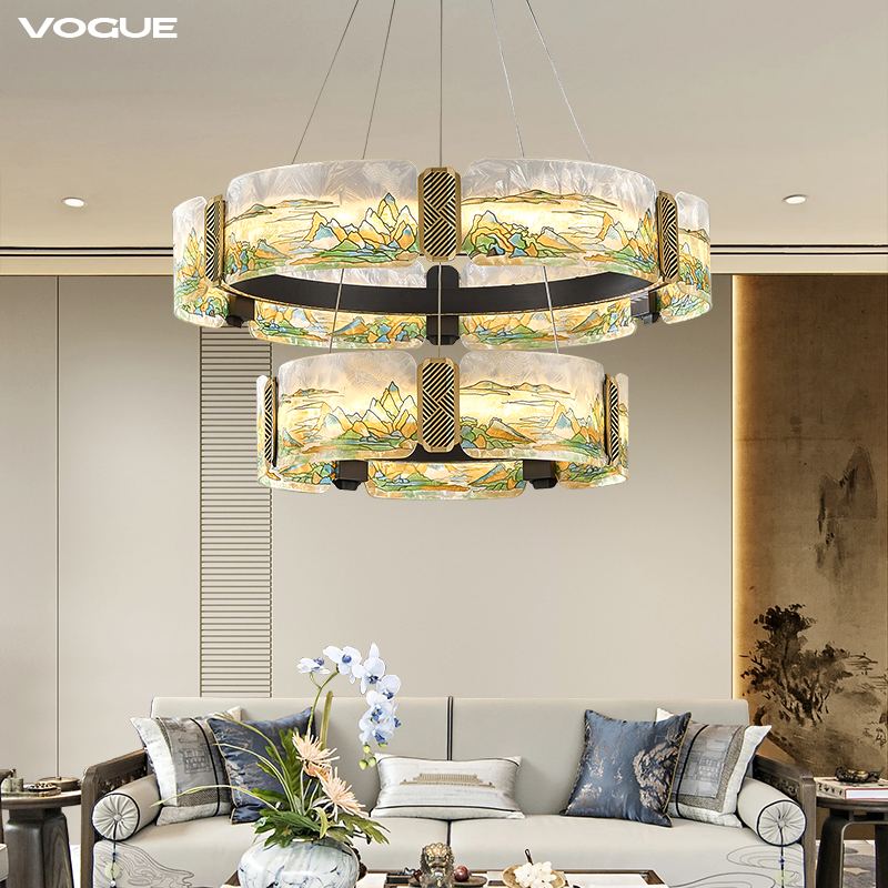 宋韵 产品实拍图2（渥古 VOGUE LIGHTING 新中式灯具）