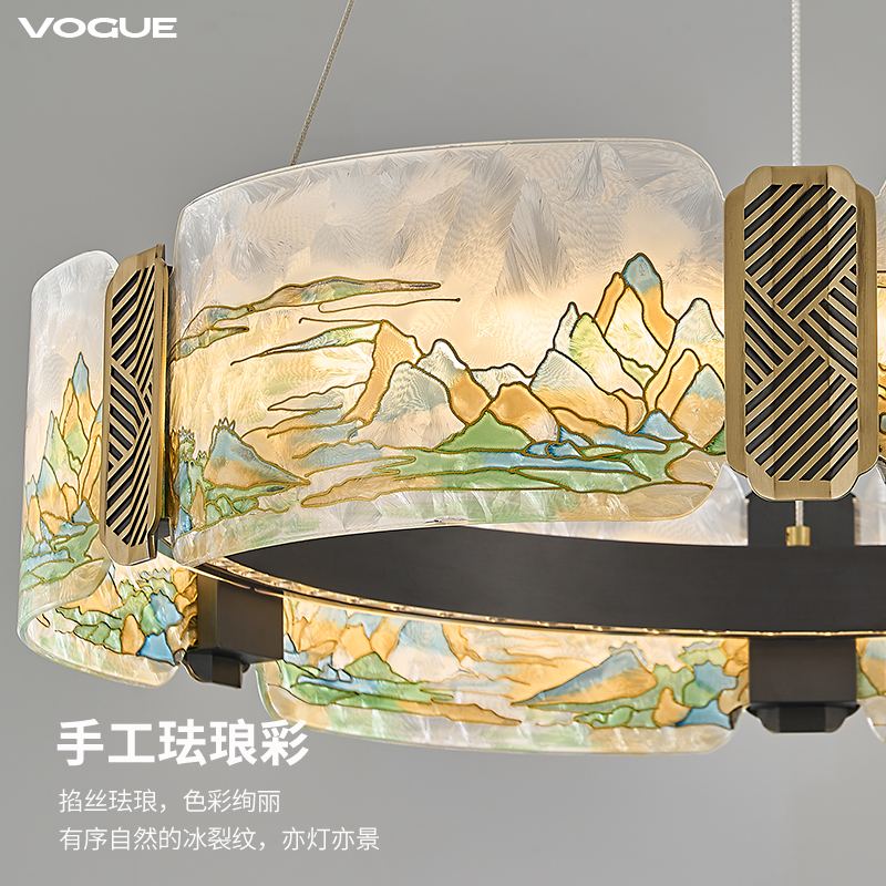 宋韵 产品实拍图4（渥古 VOGUE LIGHTING 新中式灯具）
