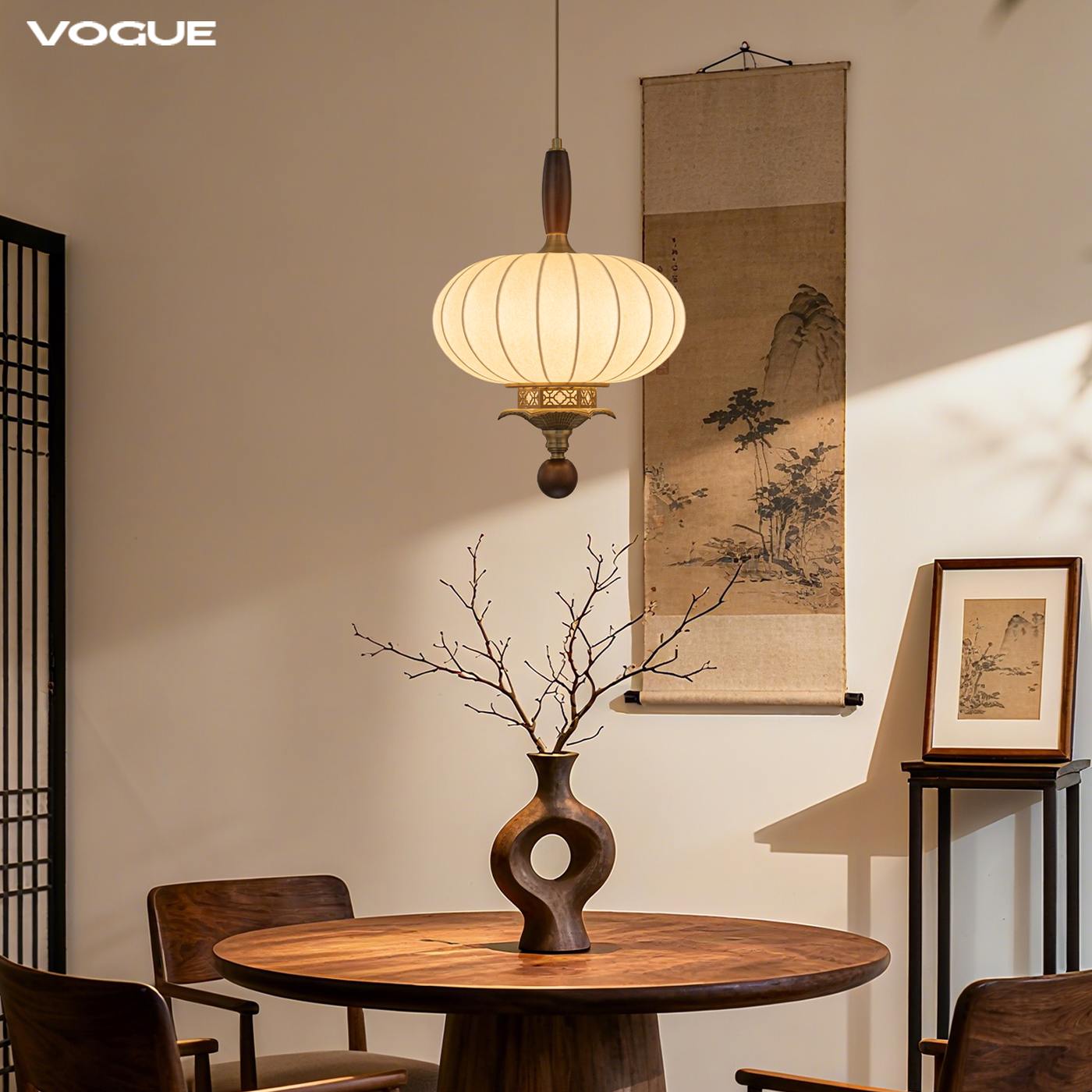慢宋-小吊灯 产品实拍图2（渥古 VOGUE LIGHTING 新中式灯具）