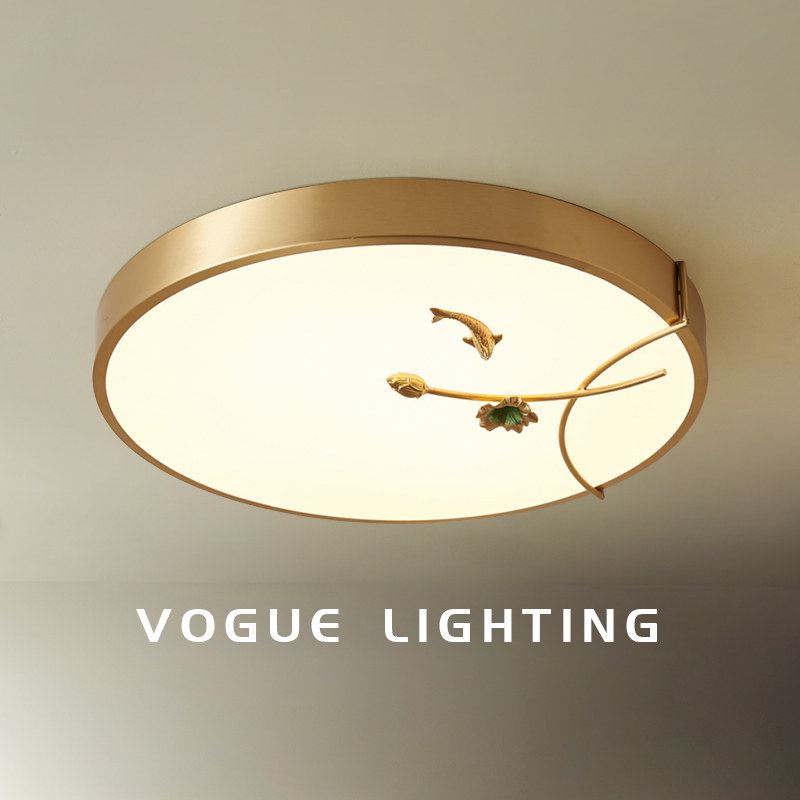 戏莲（渥古 VOGUE LIGHTING 新中式宋式灯具实景图）