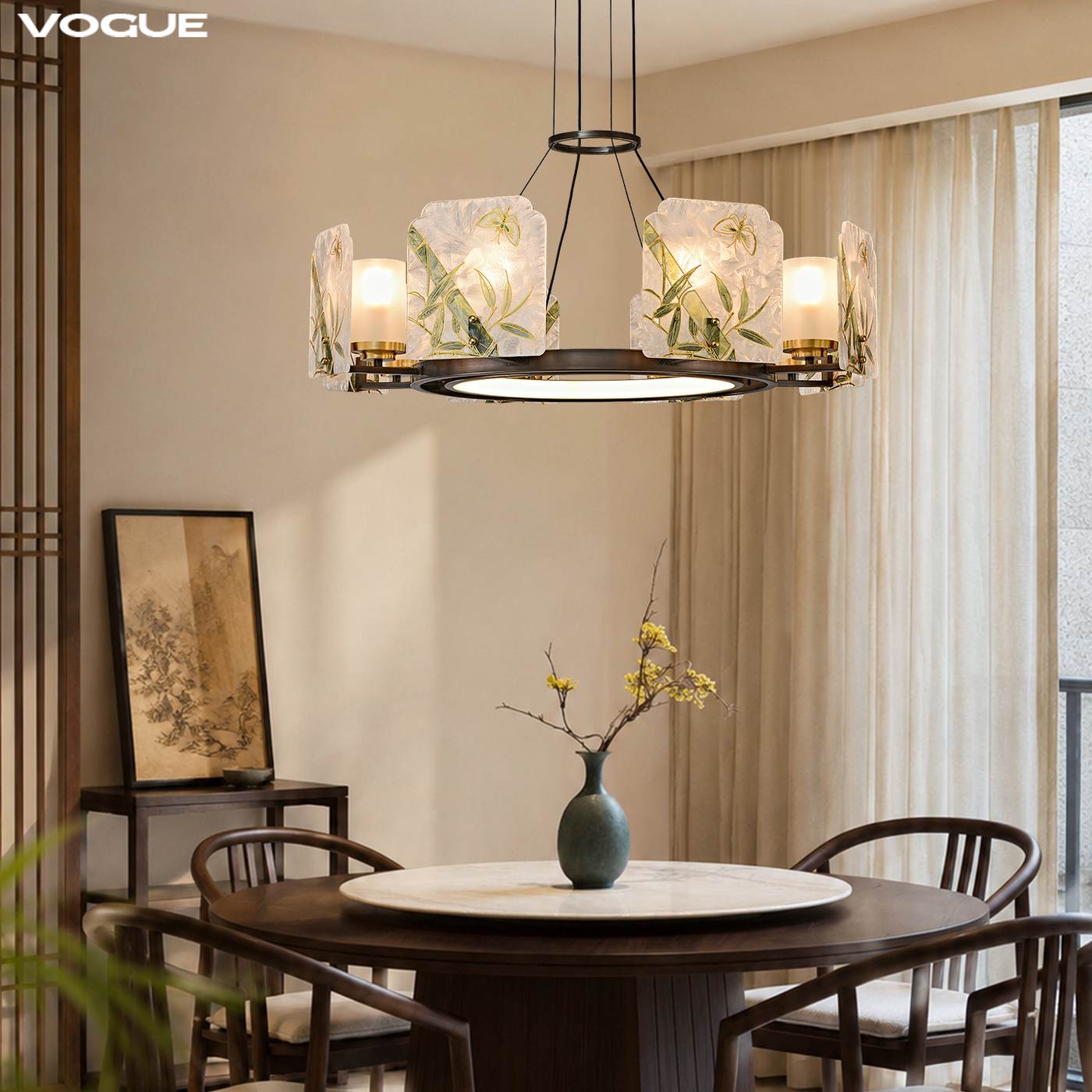 承筠 产品实拍图3（渥古 VOGUE LIGHTING 新中式灯具）
