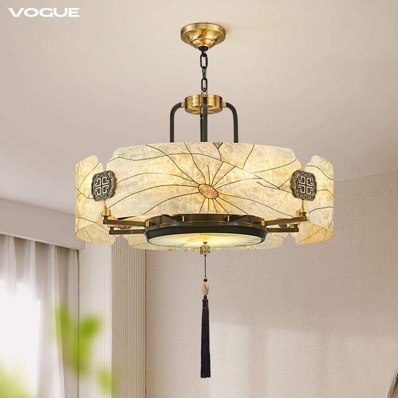 映荷 产品实拍图2（渥古 VOGUE LIGHTING 新中式灯具）