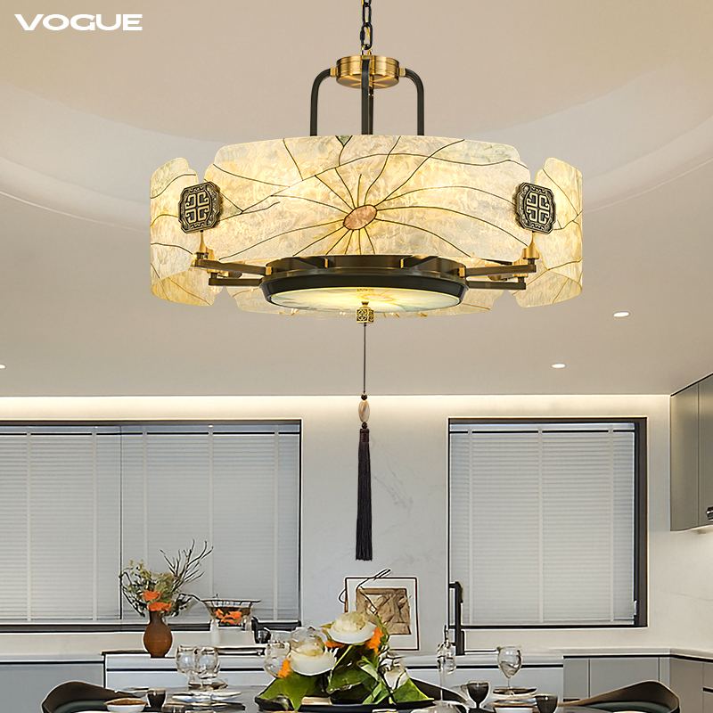 映荷 产品实拍图5（渥古 VOGUE LIGHTING 新中式灯具）