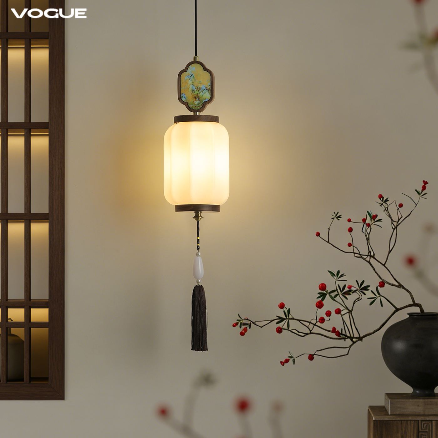 景岳 产品实拍图2（渥古 VOGUE LIGHTING 新中式灯具）