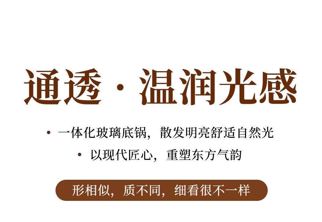 景岳吊灯 详情图