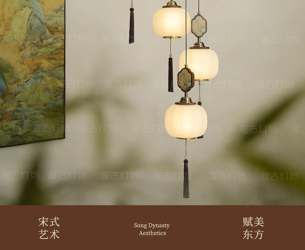 景岳楼梯灯 详情图