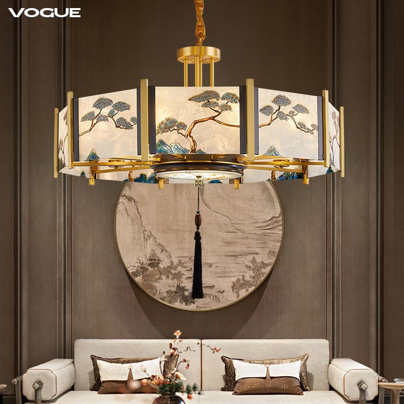 松鹤 产品实拍图3（渥古 VOGUE LIGHTING 新中式灯具）