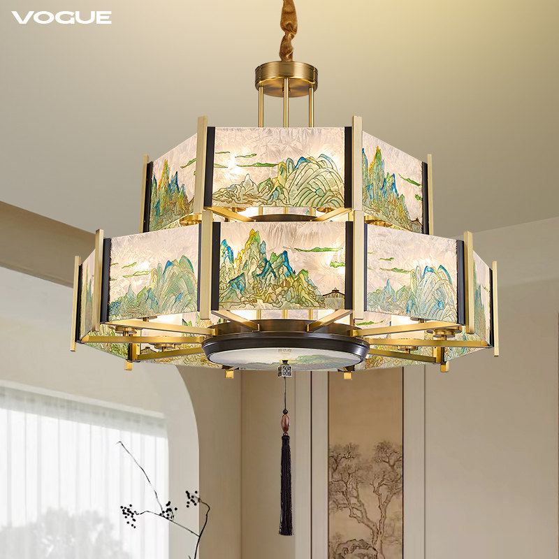 松鹤 产品实拍图4（渥古 VOGUE LIGHTING 新中式灯具）