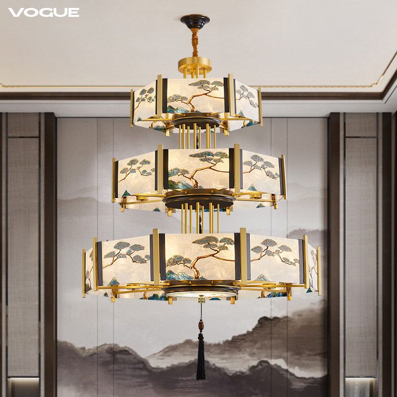 松鹤 产品实拍图5（渥古 VOGUE LIGHTING 新中式灯具）