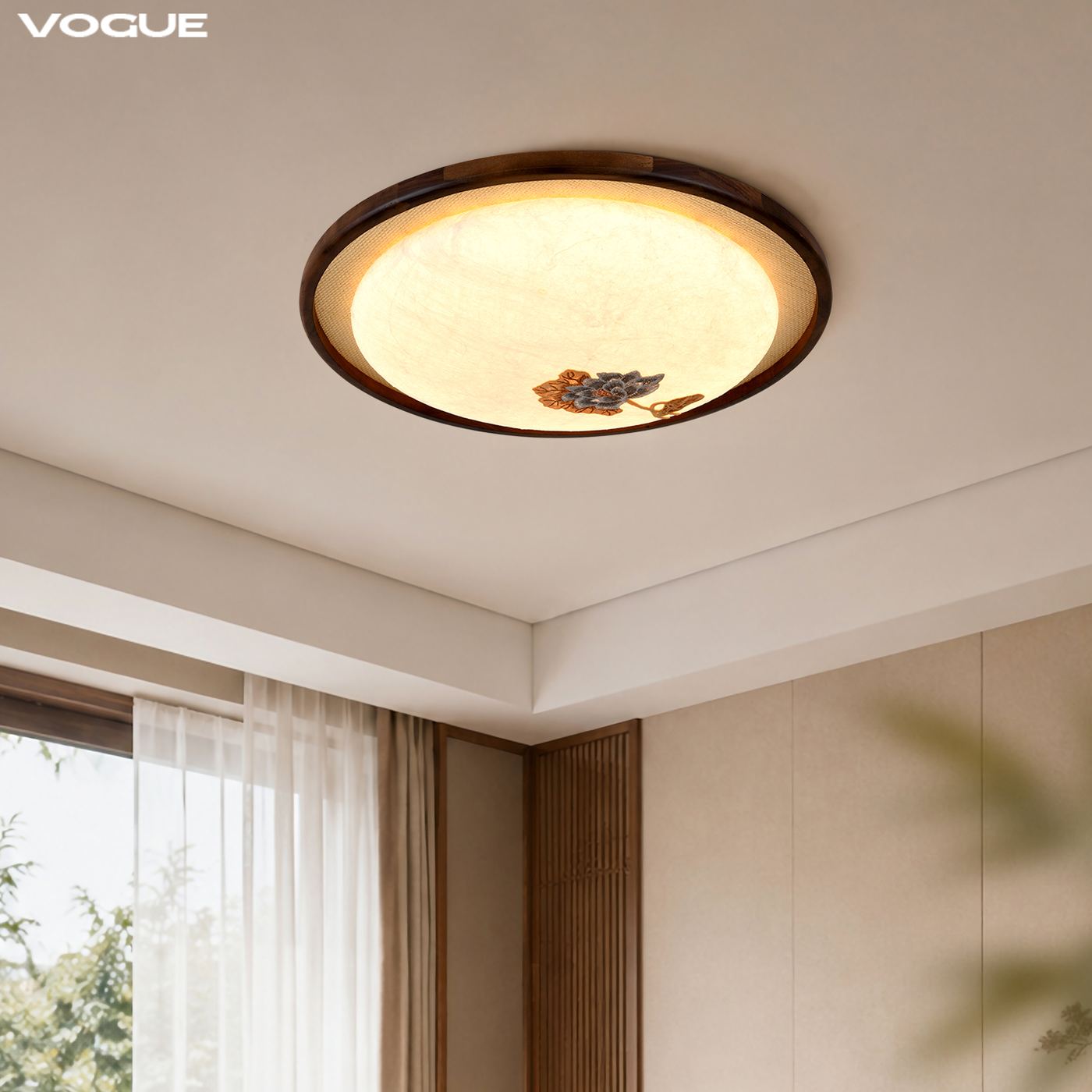 栖荷 产品实拍图2（渥古 VOGUE LIGHTING 新中式灯具）