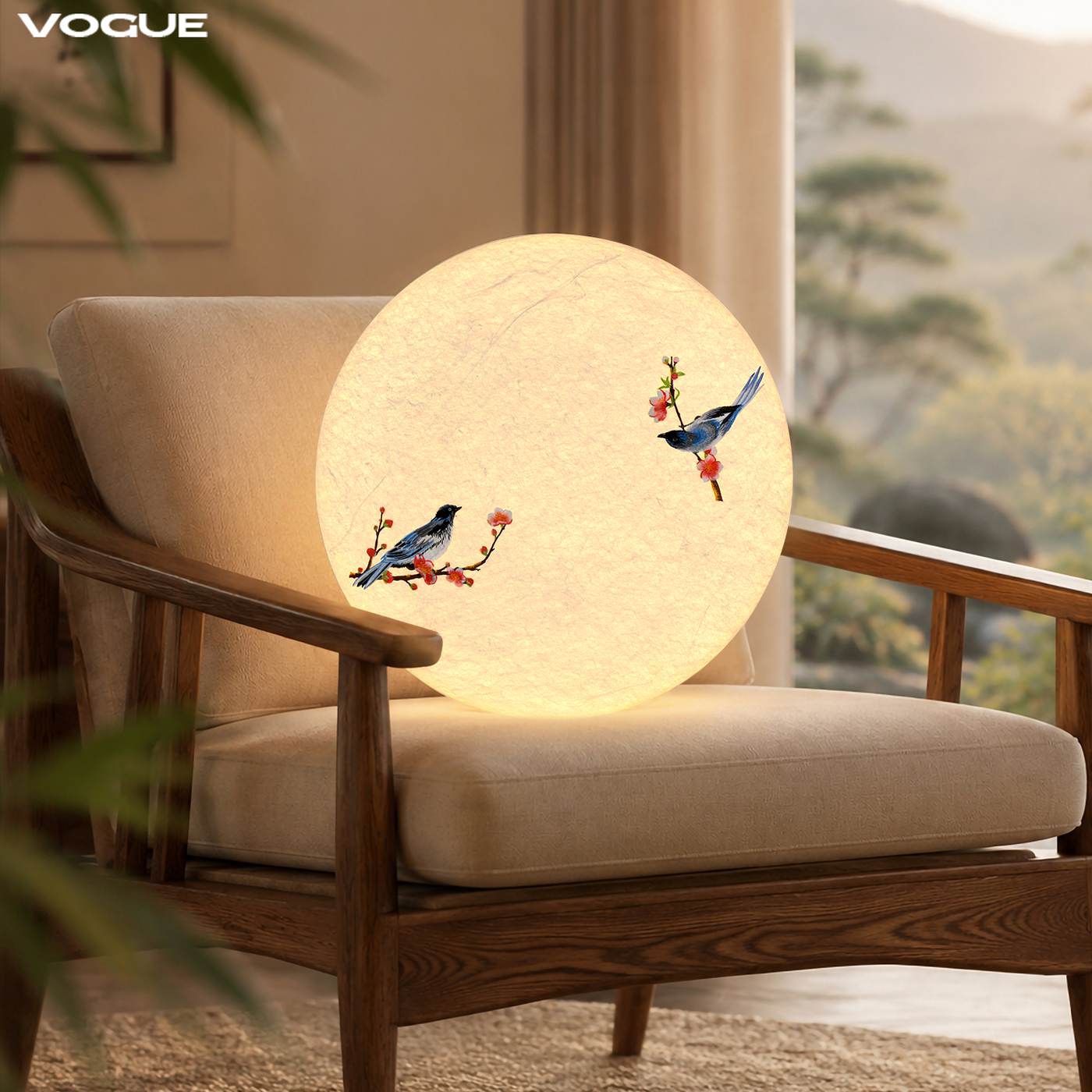 栖荷 产品实拍图5（渥古 VOGUE LIGHTING 新中式灯具）