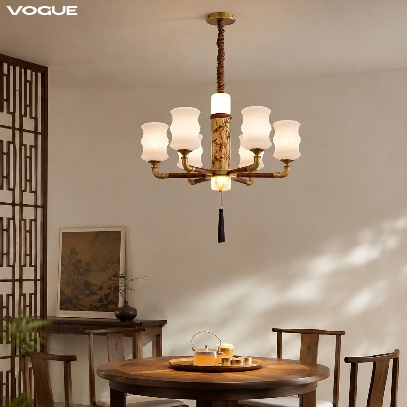 清筠 产品实拍图3（渥古 VOGUE LIGHTING 新中式灯具）