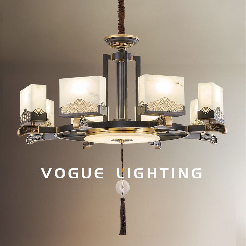 煌岫（渥古 VOGUE LIGHTING 新中式宋式灯具实景图）