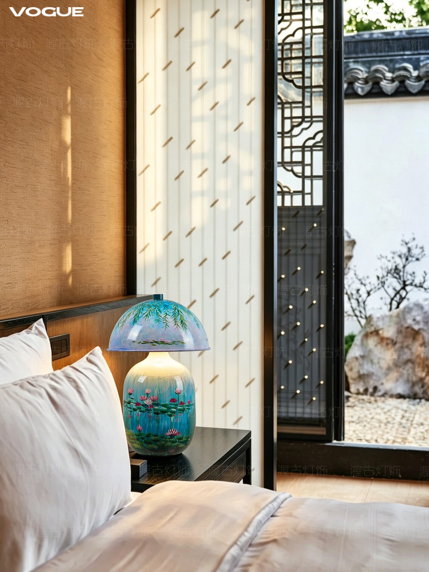 睡莲 产品实拍图4（渥古 VOGUE LIGHTING 新中式灯具）