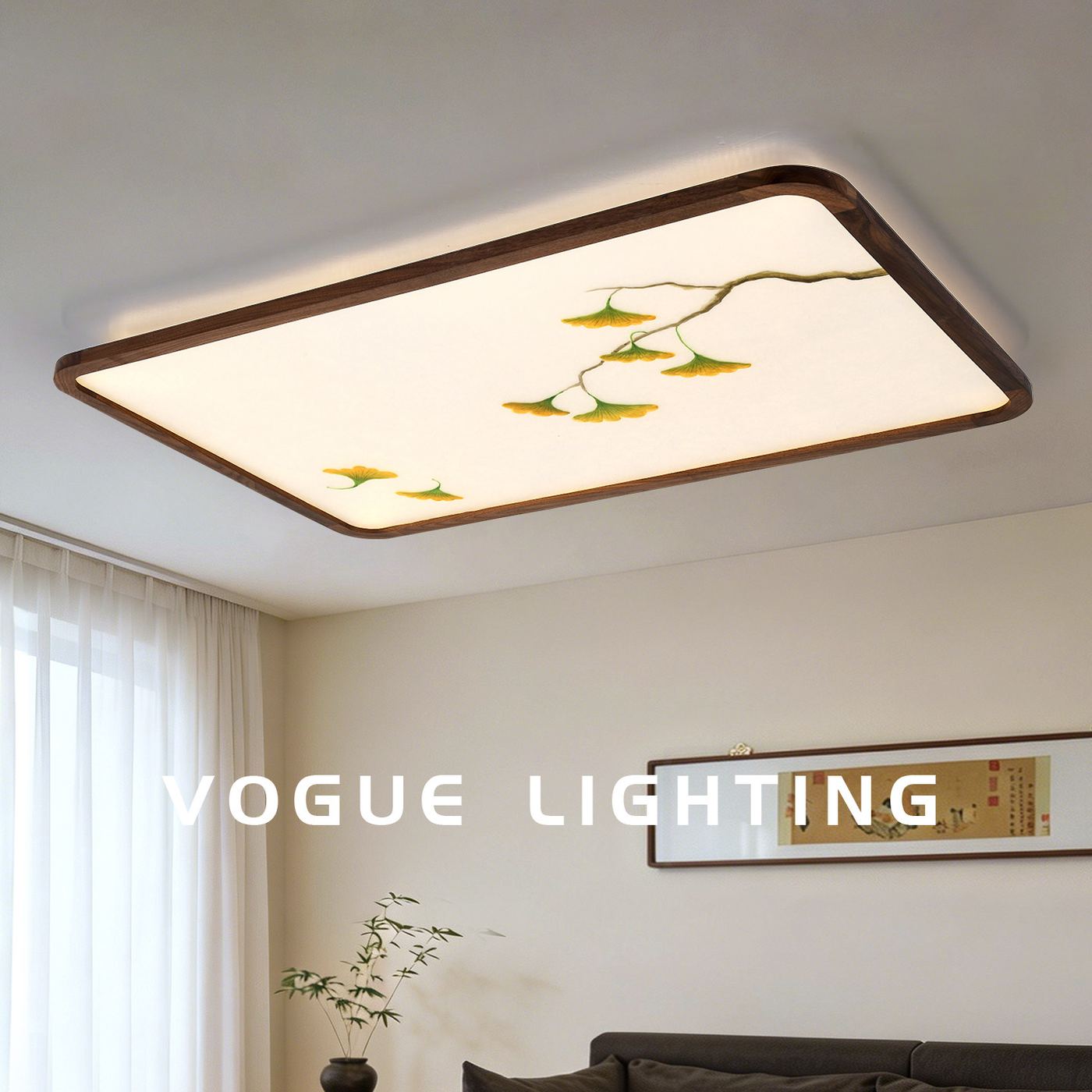知秋（渥古 VOGUE LIGHTING 新中式宋式灯具实景图）